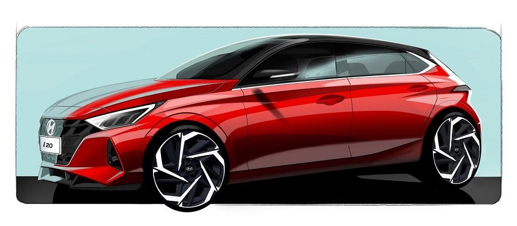 Hyundai przedstawia szkic i20 Nowej Generacji