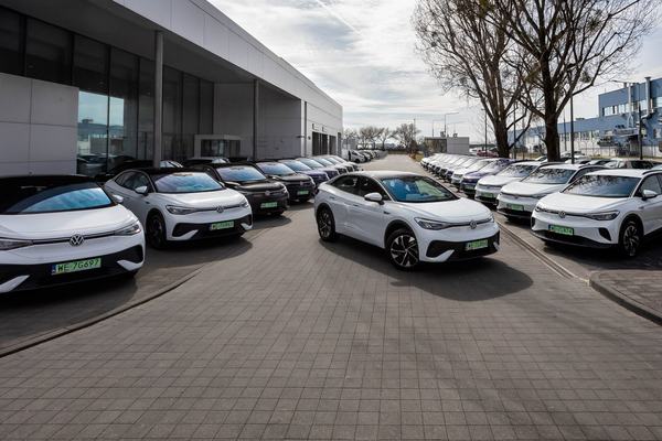 Ponad 190 elektrycznych Volkswagenów ID. trafi do floty firmy AstraZeneca