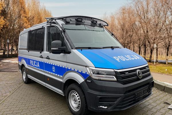 Volkswageny Crafter dla polskiej policji