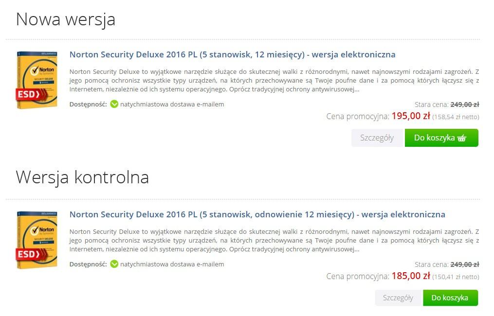 Jak zaprojektować przyciski w kategorii sklepu internetowego